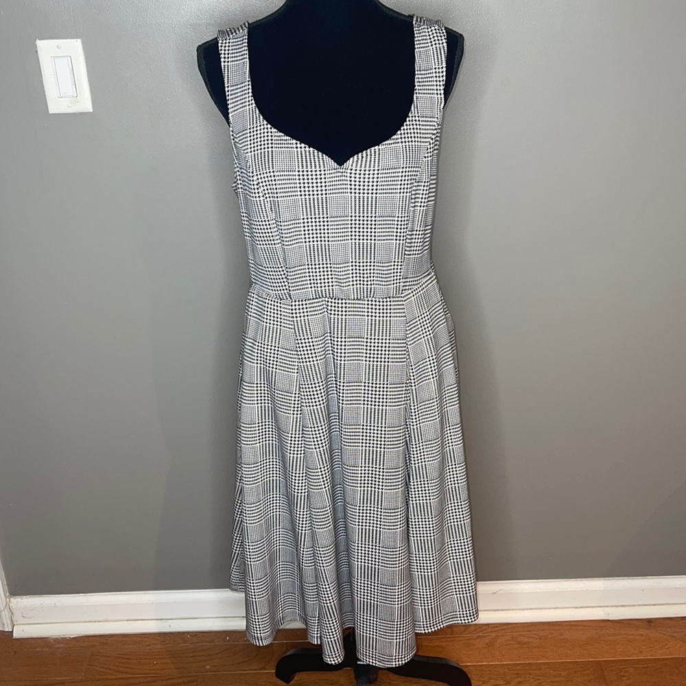 Torrid Houndstooth Print Dress